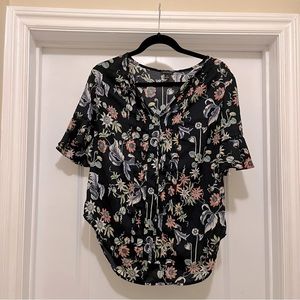 Ann Taylor Floral Print Top